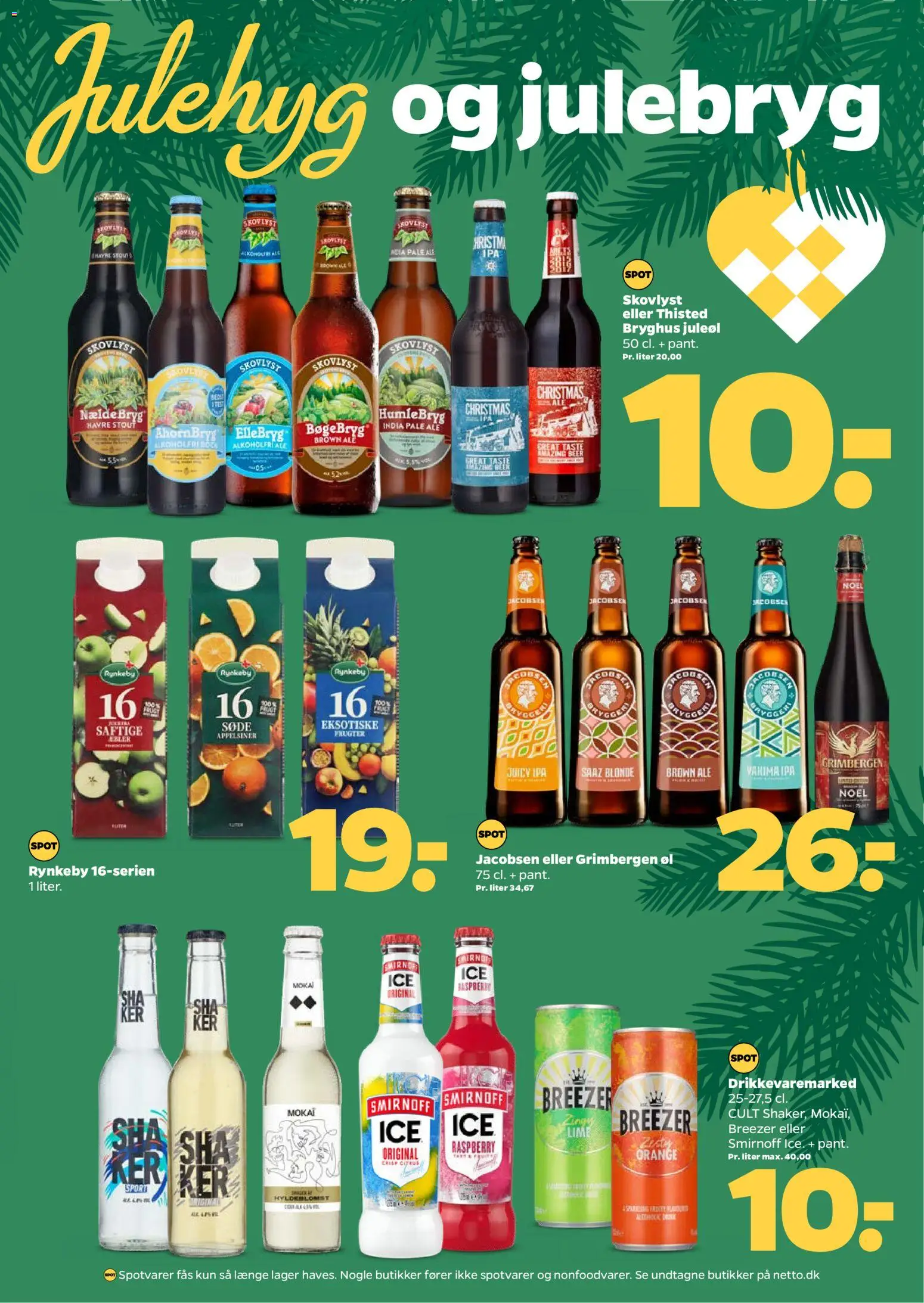 Netto tilbudsavis – gyldig fra 29.11.2025 | Side: 22 | Produkter: Juice, Øl, Appelsiner, Lime