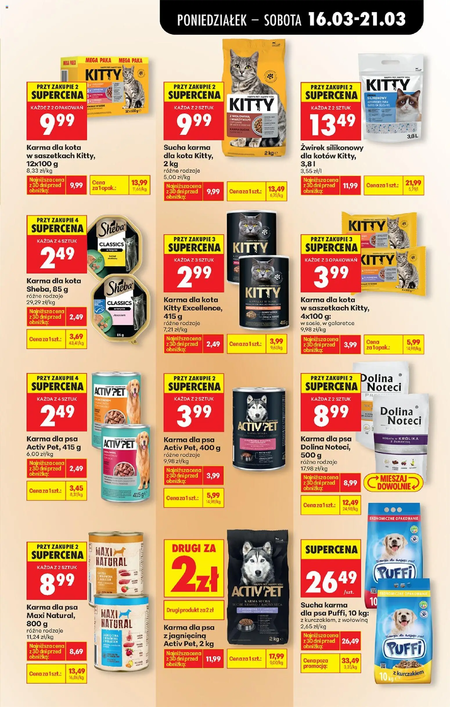 Biedronka Polsko leták od 16.03.2026 | Strana: 77 | Produkty: Sheba