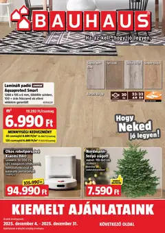 Bauhaus Akciós újság - amely érvényes a következő dátumtól: 04.12.2025