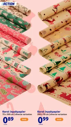 Action - Presents  - Voorbeeld van een folder van Action, geldig van 05.11.2025 | Pagina: 182