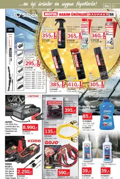 01.11.2025 tarihinden itibaren geçerli olan Bauhaus kataloğu önizlemesi | Sayfa: 5 | Ürünler: Lamba, Cam suyu, Kemer