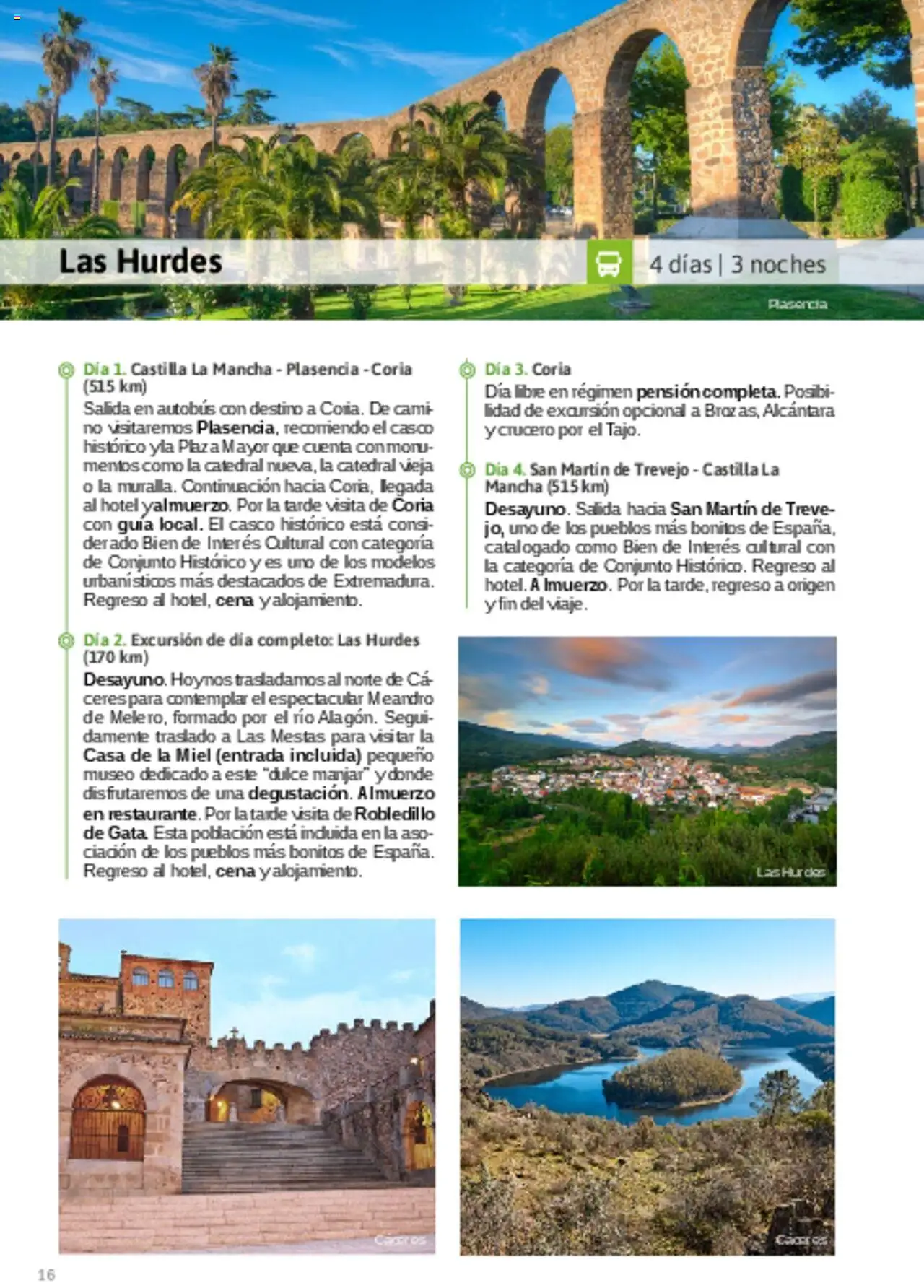 Viajes El Corte Inglés - Catálogo Turismo Social Castilla La Mancha │ válido desde el 03.02.2025 | Página: 16