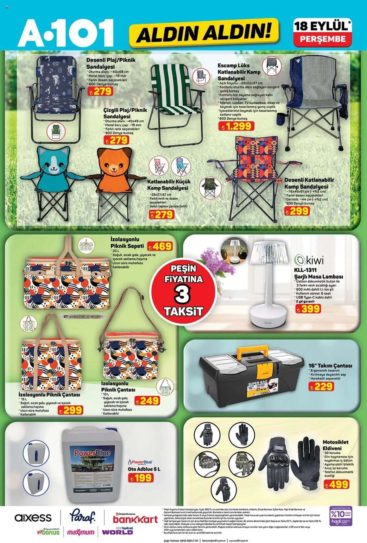 A101 Katalog Aldın Aldın - 18.09.2025 tarihinden itibaren geçerlidir | Sayfa: 9 | Ürünler: Masa, Pil, Saat, USB