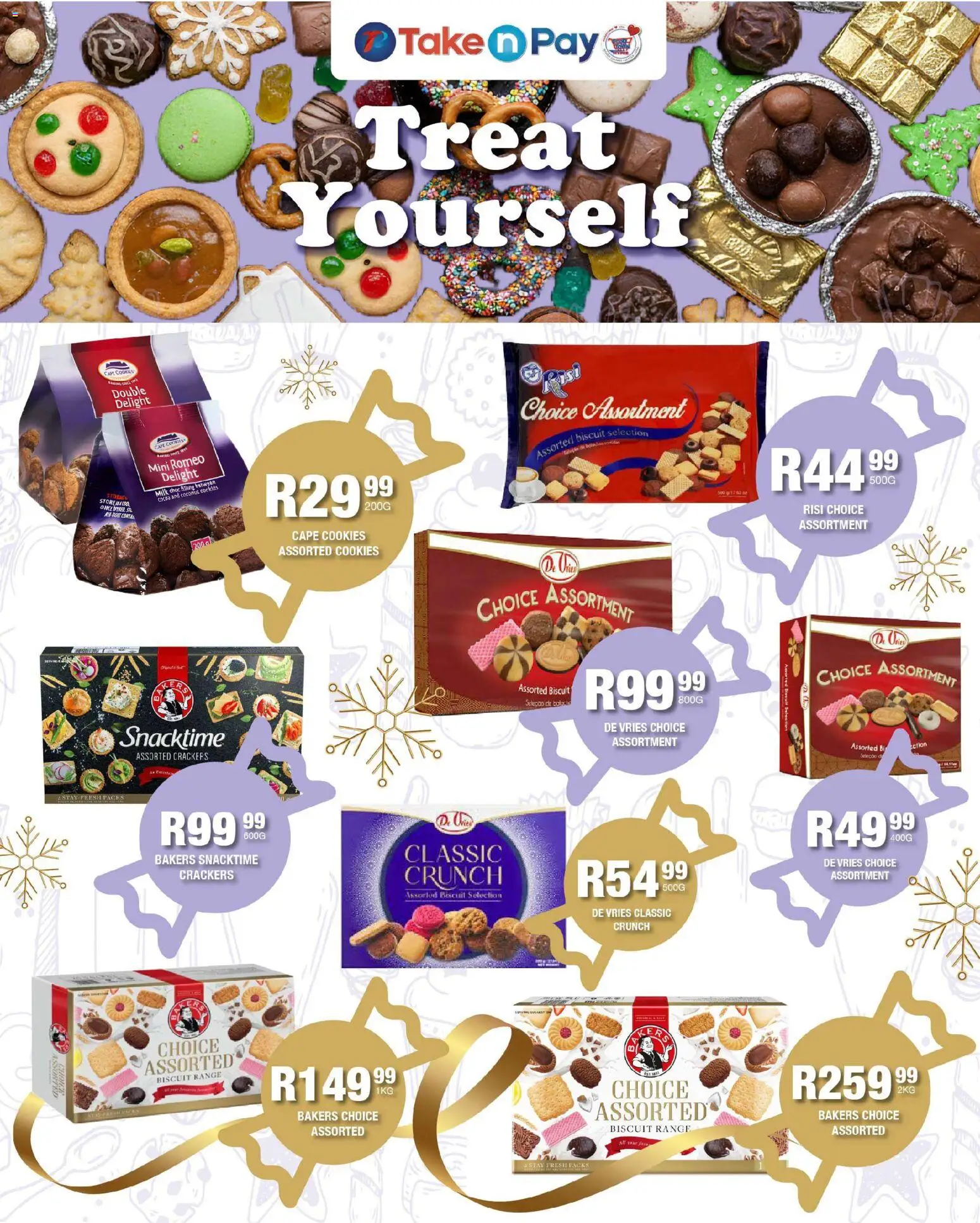 New Take n Pay catalogue – valid from 17.11.2025 | Page: 11 | Products: Cap, Milk, Cookies