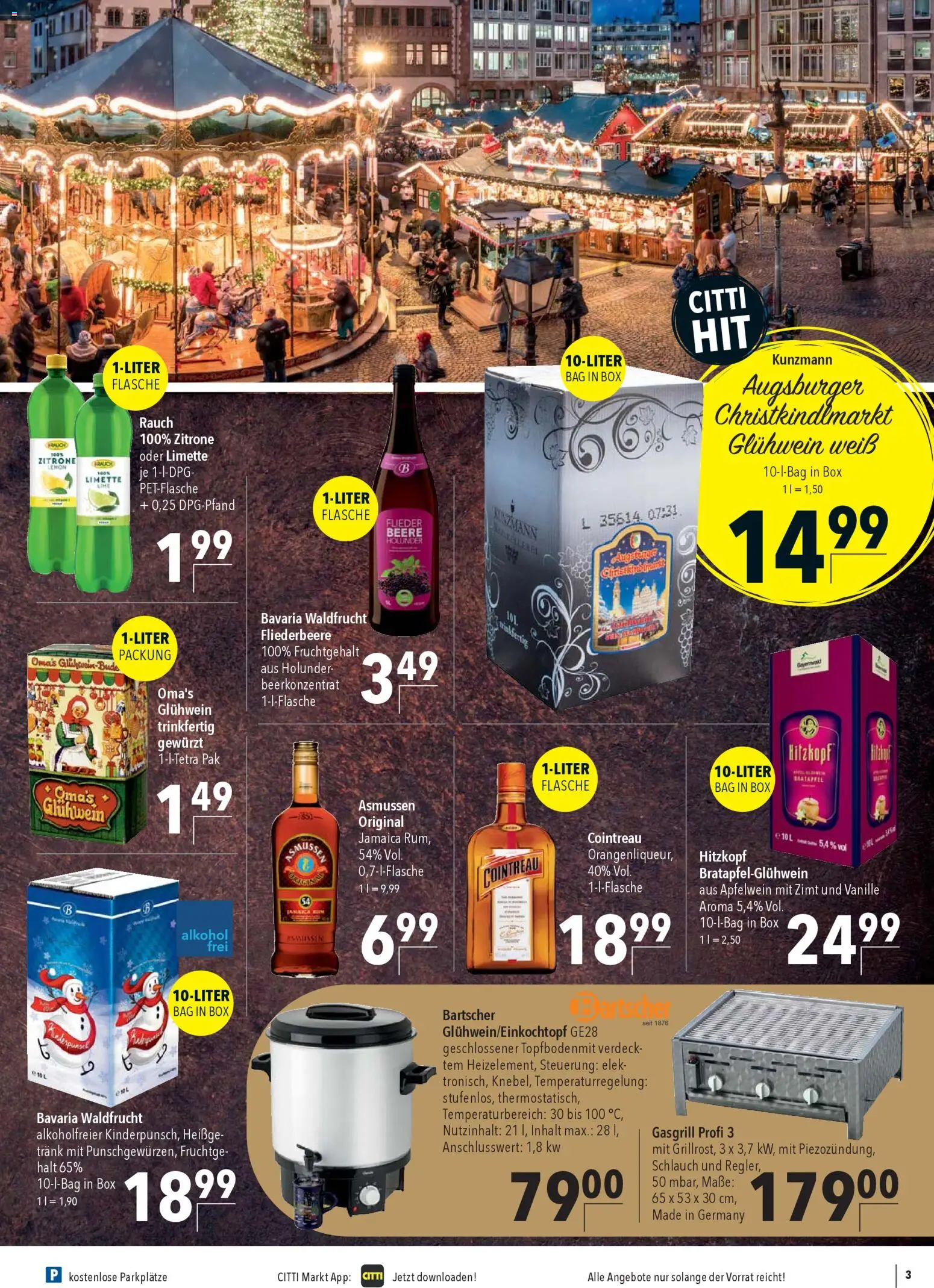 CITTI Markt Aktuelle Angebote für Profis – gültig ab 19.11.2025 | Seite: 3 | Produkte: Box, Zitrone, Limette