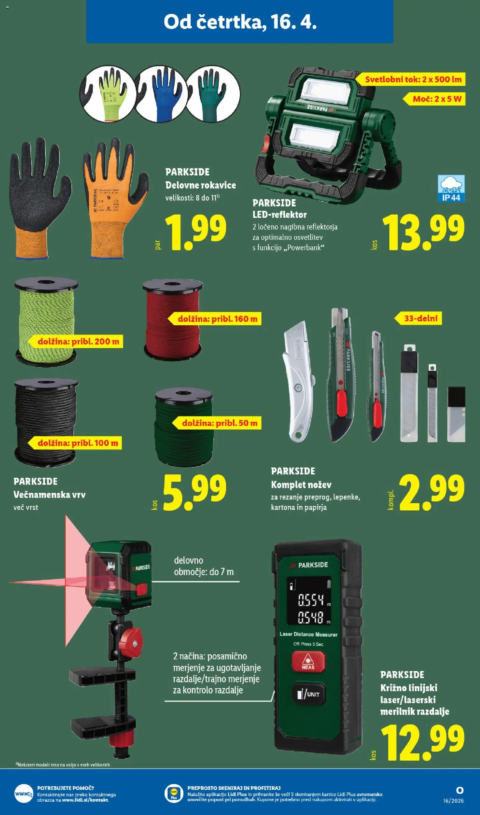 Novi Lidl katalog ponudbe – veljaven od 16.04.2026 | Stran: 37