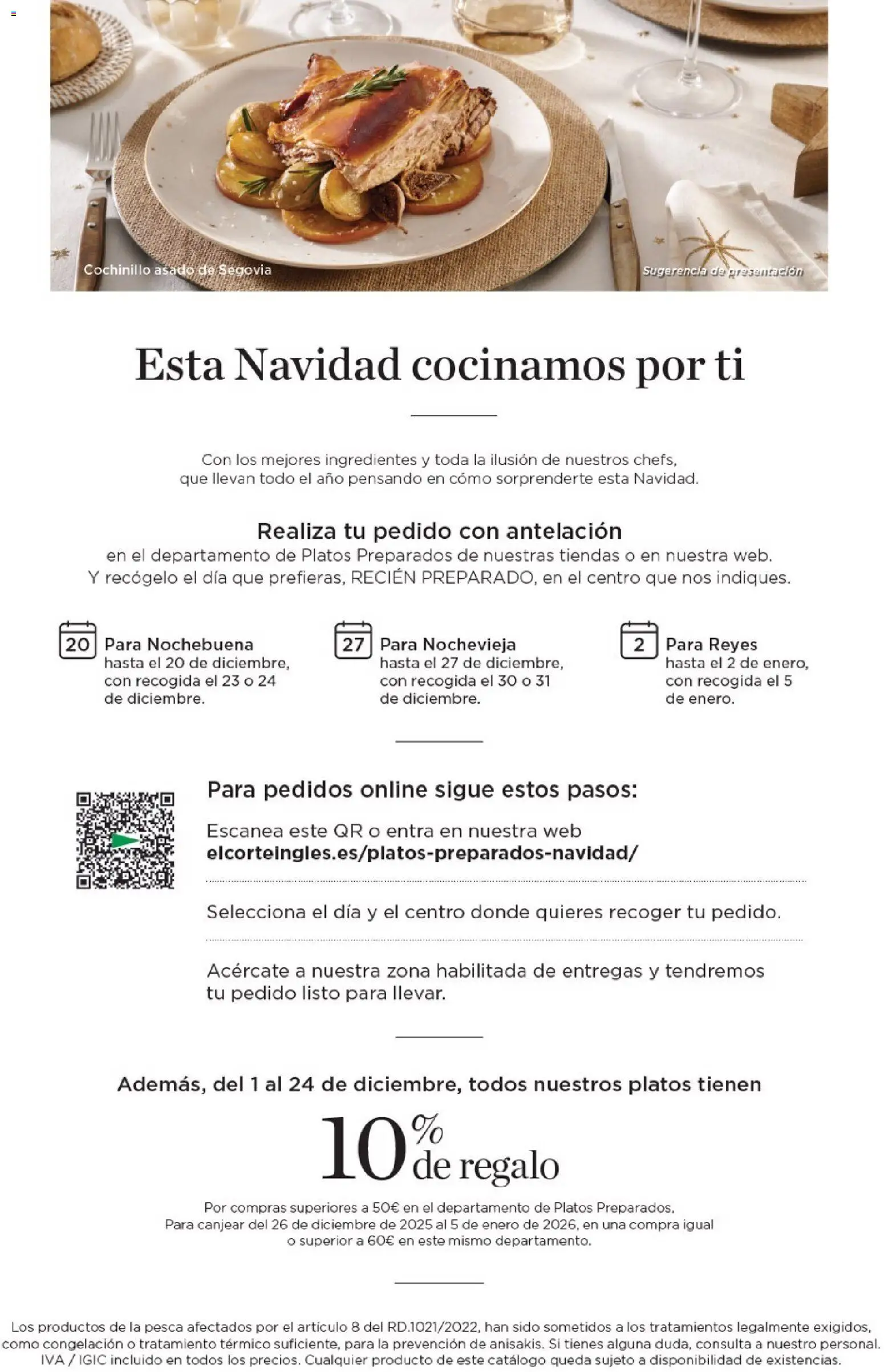 Hipercor - Platos Preparados Navidad 2025 │ válido desde el 01.12.2025 | Página: 2