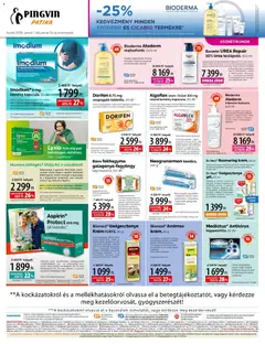 Pingvin Patika Akciós újság - amely érvényes a következő dátumtól: 01.01.2026 | Oldal: 8