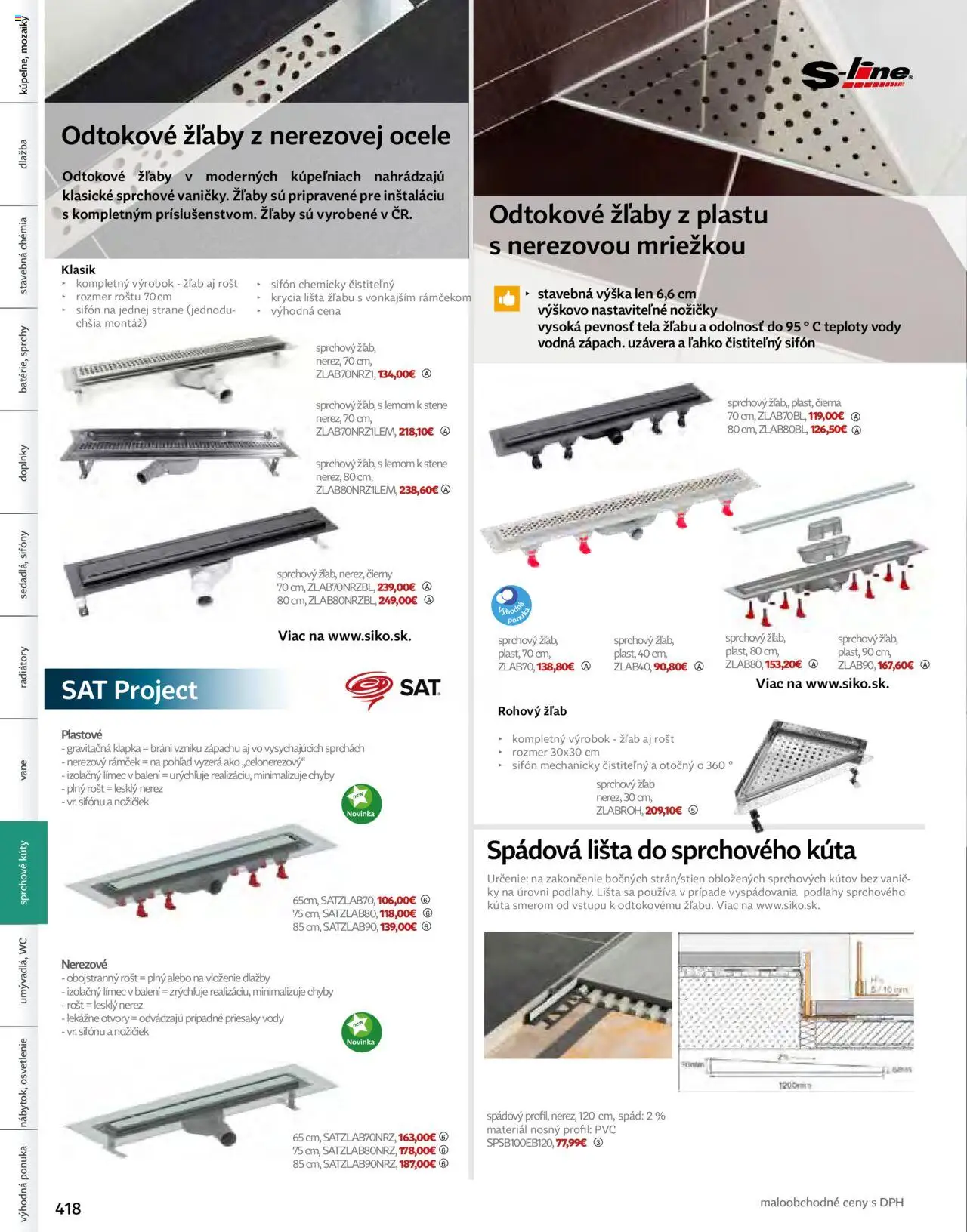 Nové Siko akcie – leták je platný od 01.08.2024 | Strana: 524 | Produkty: Osvetlenie, Dlažba, Radiátory, Wc