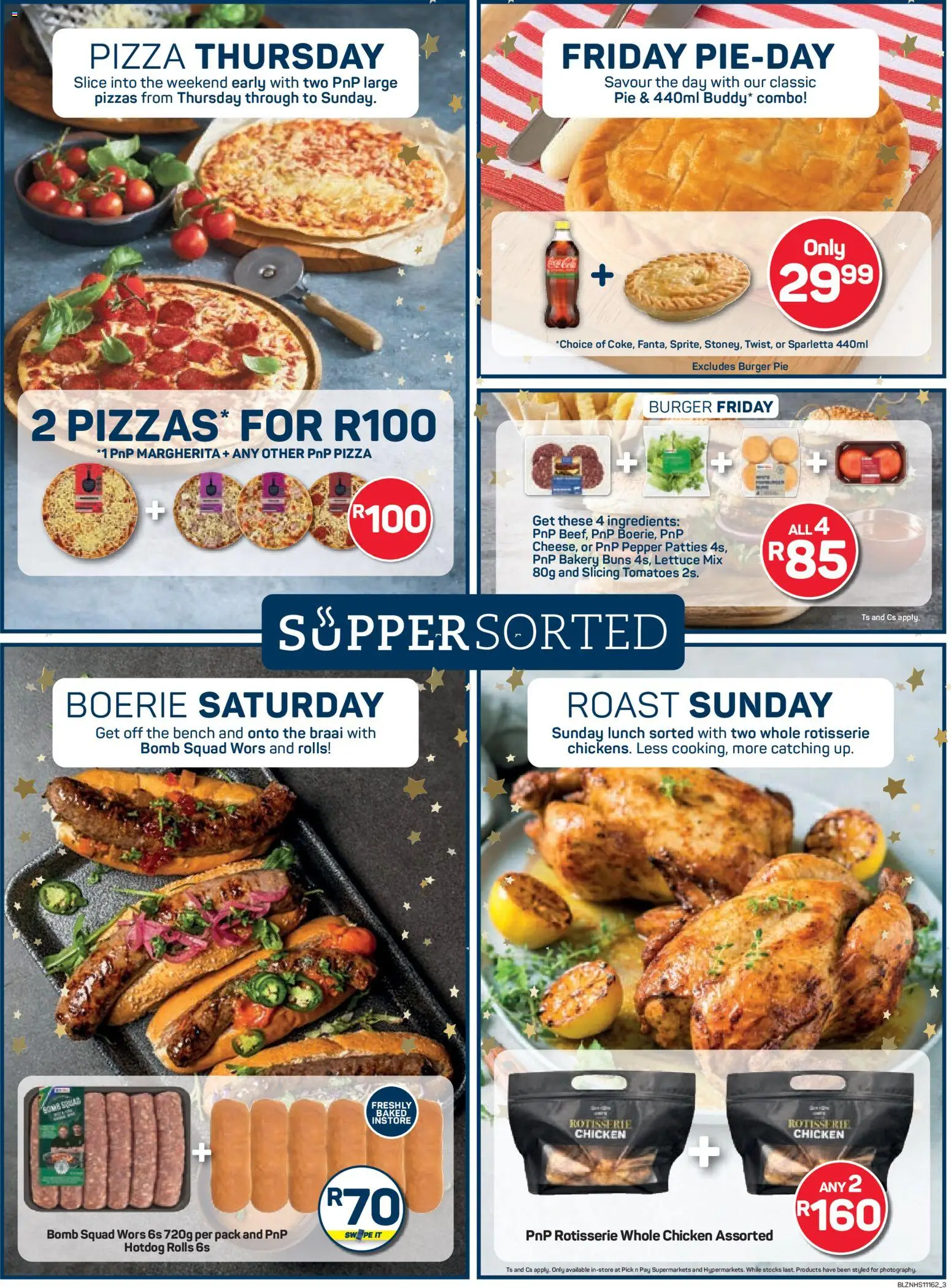 New Pick n Pay catalogue – valid from 24.11.2025 | Page: 3 | Products: Bakery, Buns, Tomatoes, Lettuce