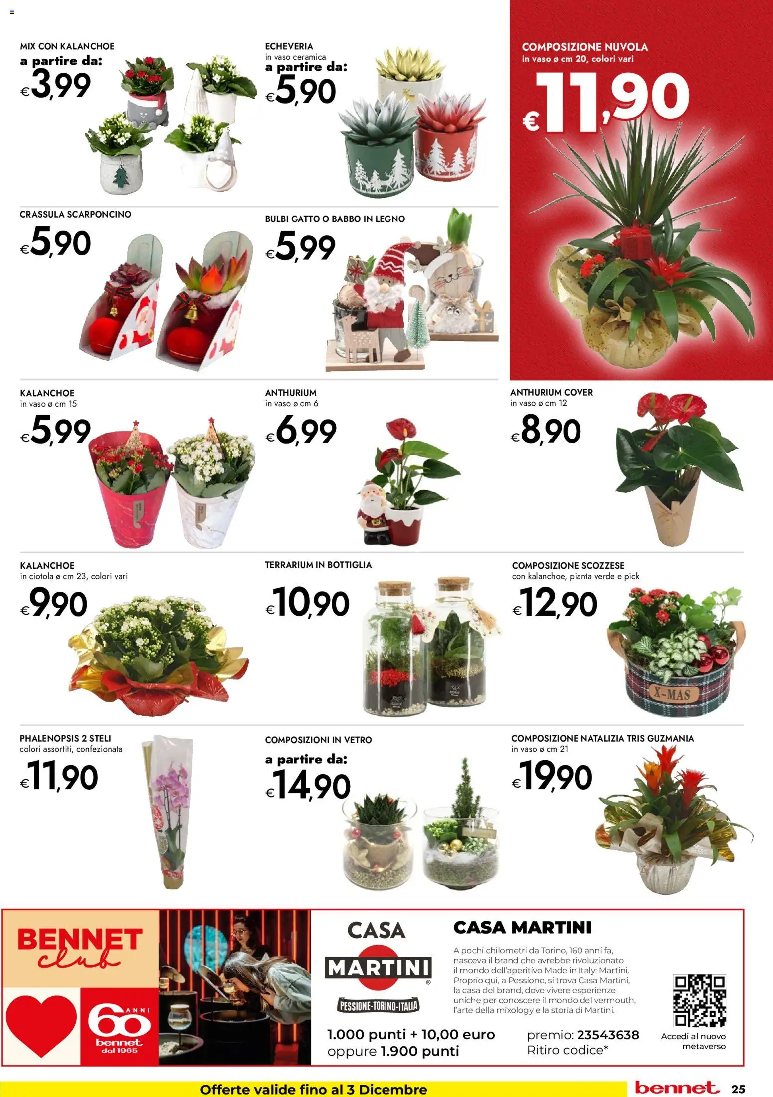 Volantino bennet del 20.11.2025 | Pagina: 25 | Prodotti: Bottiglia, Ciotola, Vaso