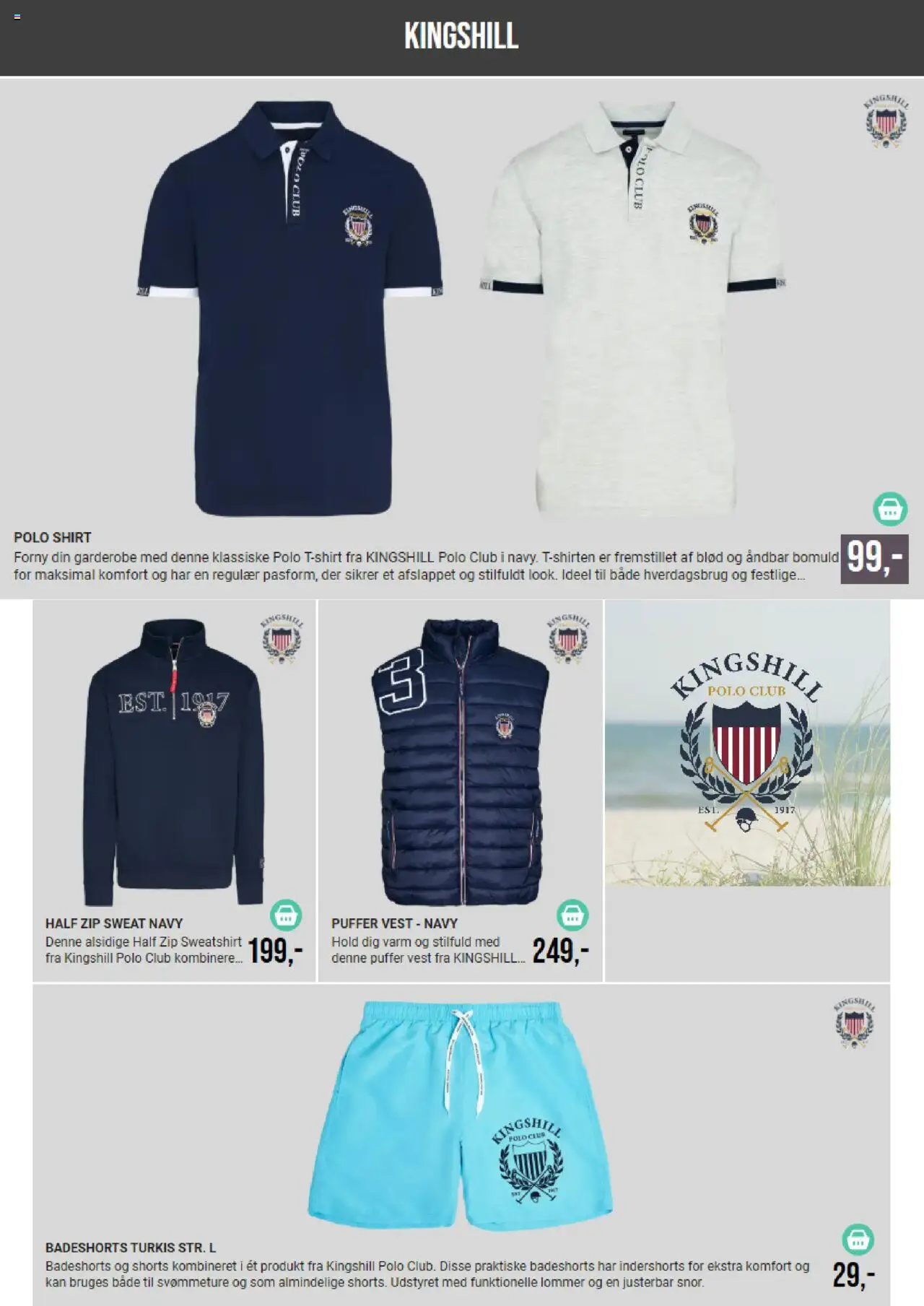 Harald Nyborg Tilbudsavis gyldig fra 25.08.2025 | Side: 14 | Produkter: Garderobe, Vest, Shorts, Polo Shirt