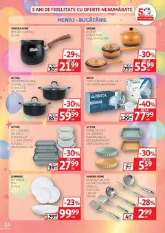Ofertele Auchan valabile de la 04.03.2026 | Pagină: 14 | Produse: Cratiță, Caserole, Bucătărie, Dağ çileği