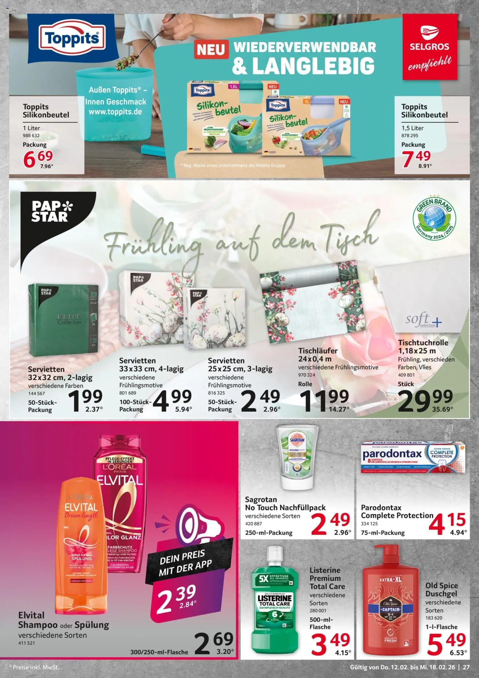 Selgros Prospekt 	 – gültig ab 12.02.2026 | Seite: 27