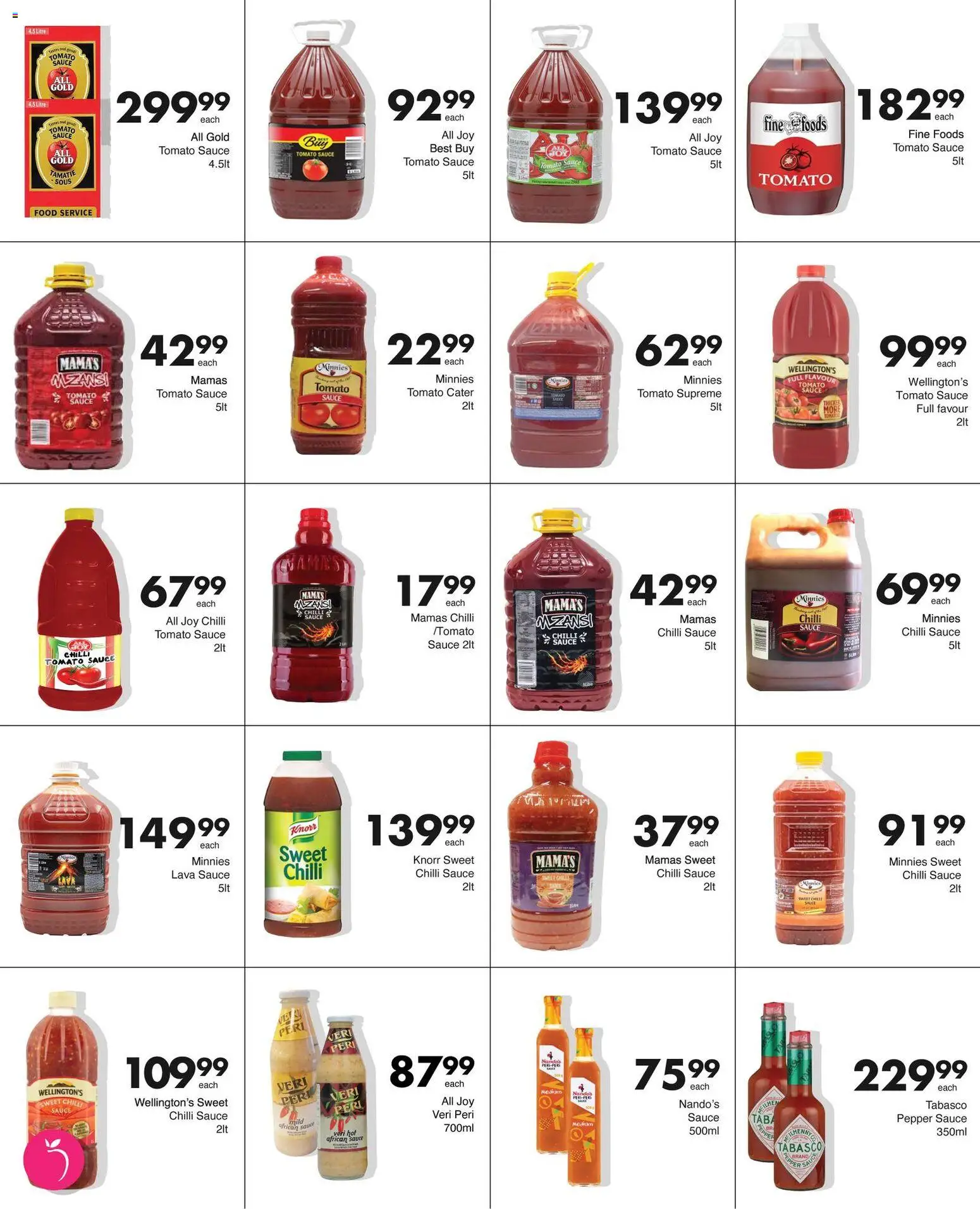 New Save catalogue – valid from 13.04.2026 | Page: 7 | Products: Tomato sauce, Sauce, Pepper, Chilli