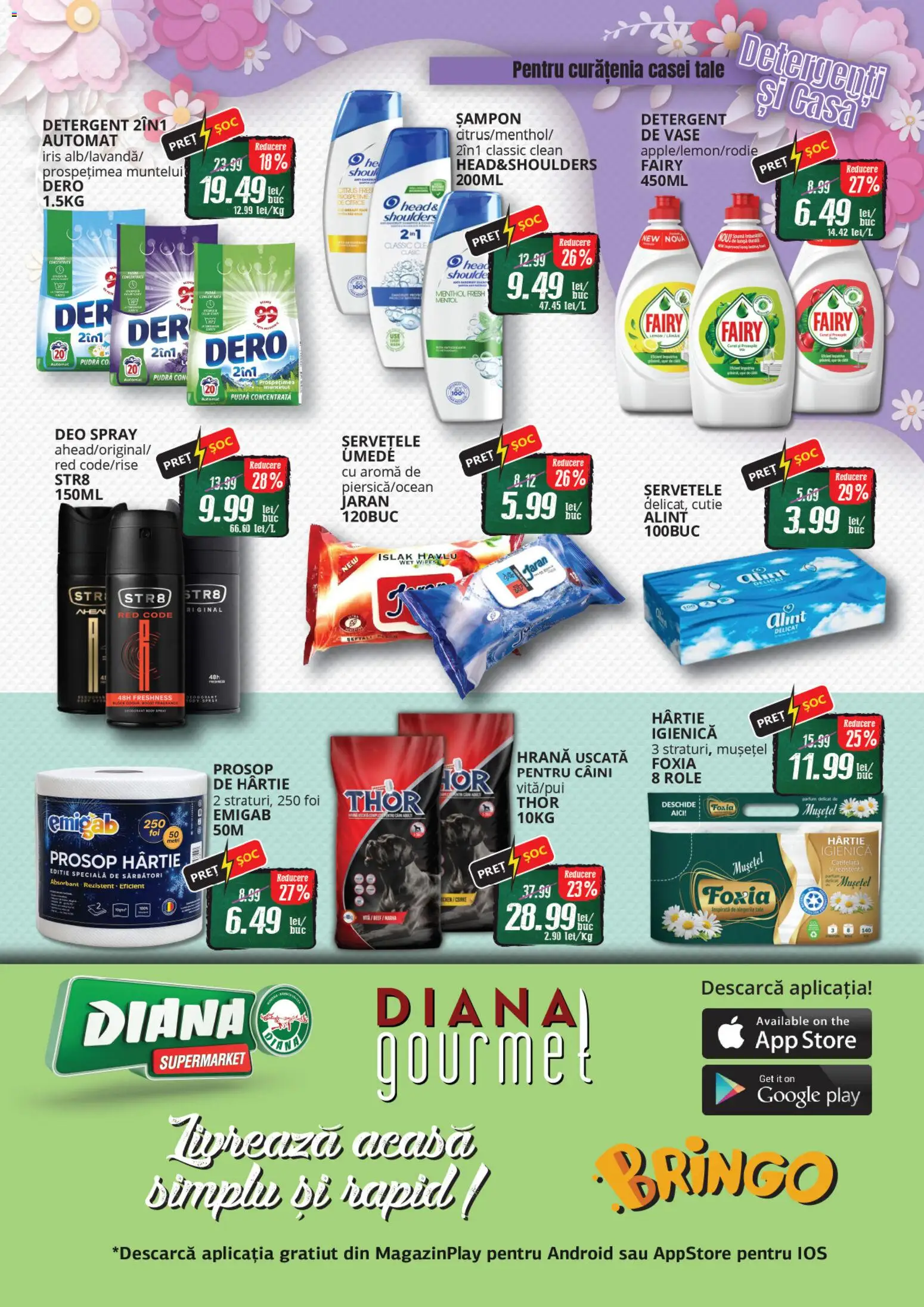 Noul catalog Diana – valabil de la 16.03.2026 | Pagină: 7 | Produse: Cutie, Pudră, Șampon, Detergent