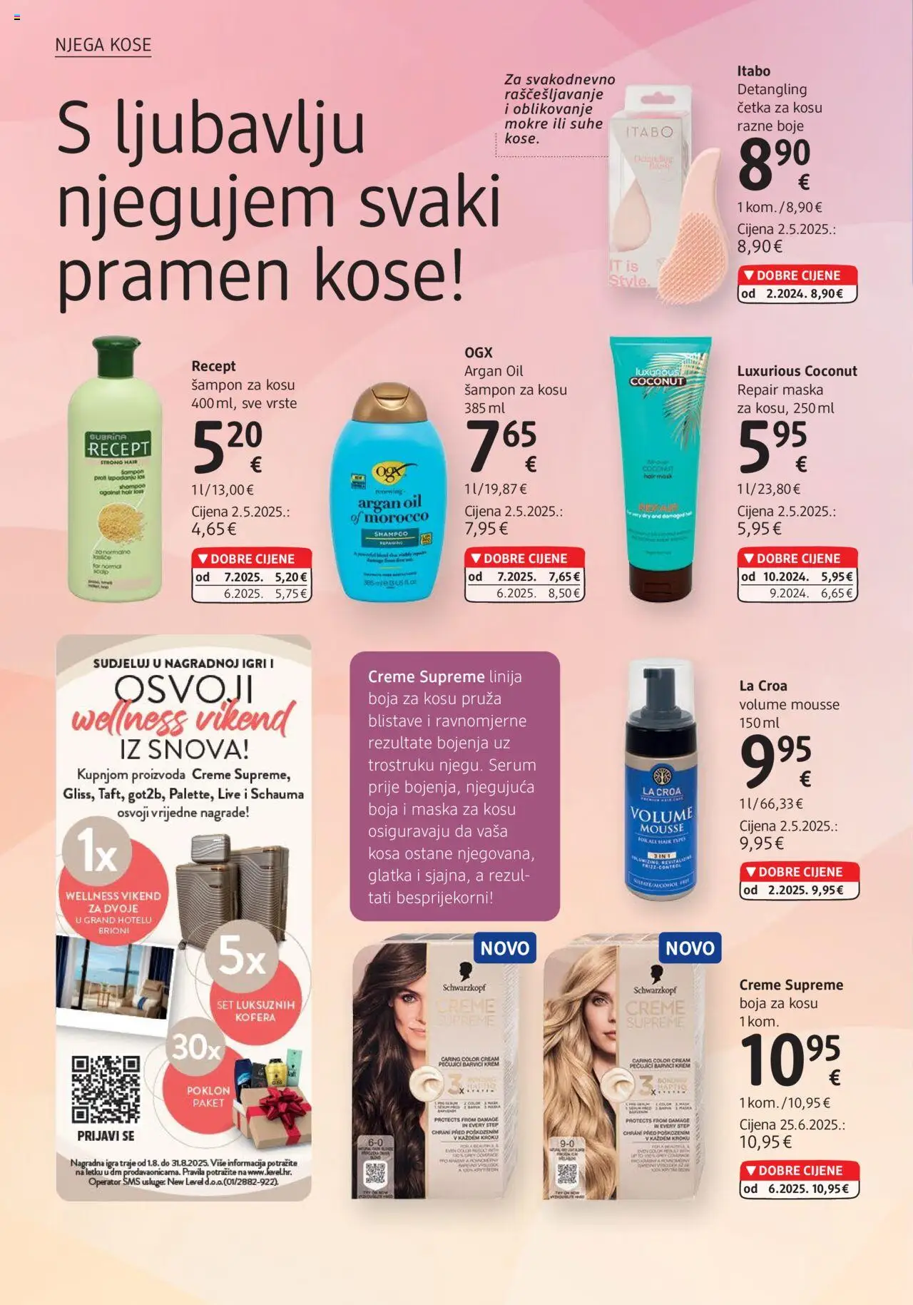 DM katalog | vrijedi od 01.08.2025 | Stranica: 6 | Proizvodi: Šampon, Boja za kosu, Maska, Igra