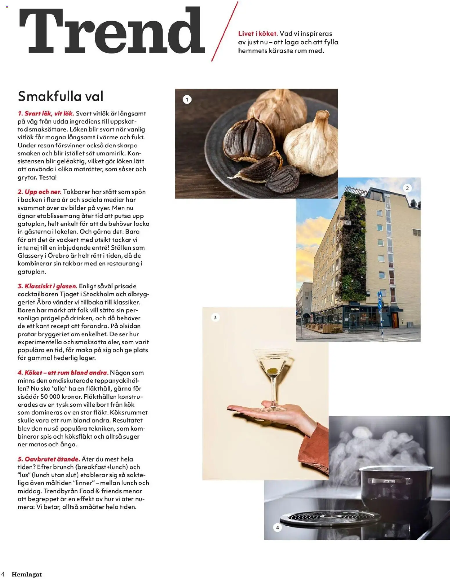 Hemköp reklamblad aktuell från 19.02.2026 | Sida: 4 | Produkter: Köksfläkt, Vitlök, Spis