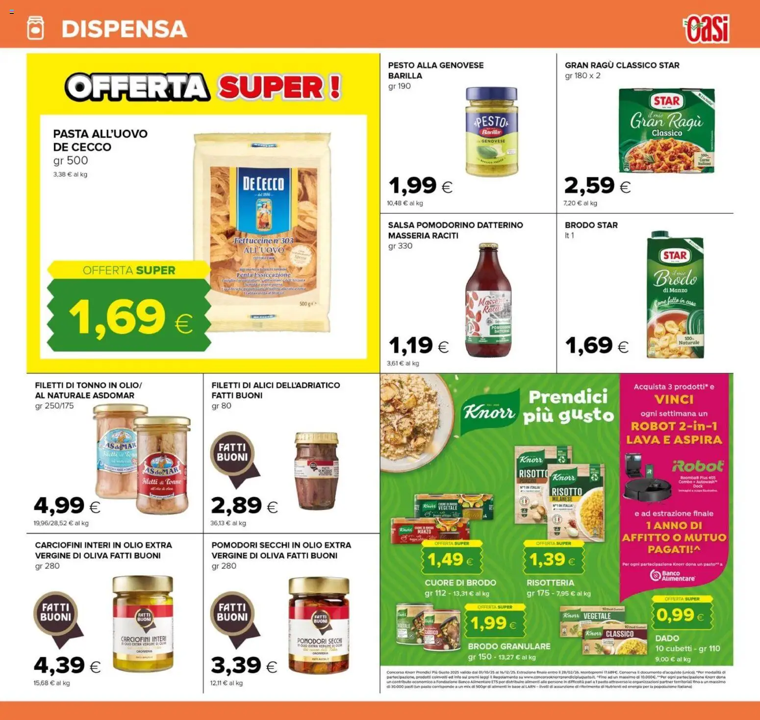 Volantino Oasi del 21.11.2025 | Pagina: 19 | Prodotti: Salsa, Olio, Pesto, Ragú