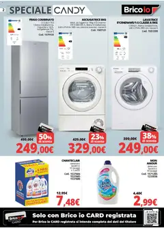 Anteprima del volantino Brico io Fiera del Bianco catalogo valido a partire dal 15.01.2026 | Pagina: 2 | Prodotti: Lavatrice, Asciugatrice, Frigorifero, Congelatore