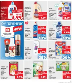 DASH Deterdžent, za pranje rublja razne vrste 6 kg ili 5 L - Pregled kataloga iz trgovine Kaufland, vrijedi od 15.10.2025 | Stranica: 27