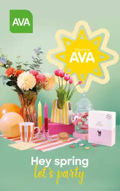 AVA folder - Voorbeeld van een folder van AVA, geldig van 01.02.2026