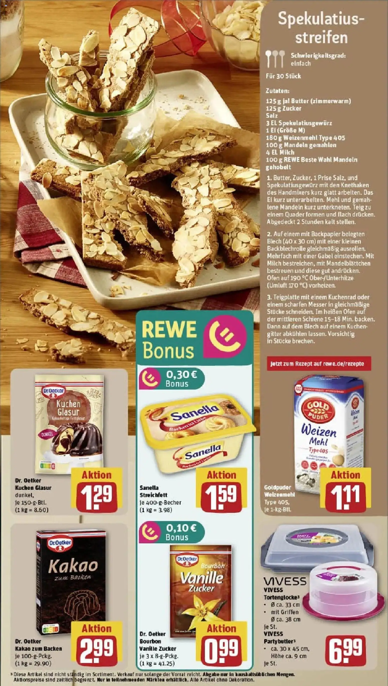 Rewe prospekt Plochingen	 – gültig ab 17.11.2025 | Seite: 5 | Produkte: Mehl, Puder, Mandeln, Bourbon