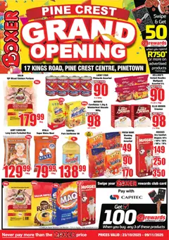 Boxer specials catalogue – valid from 23.10.2025
