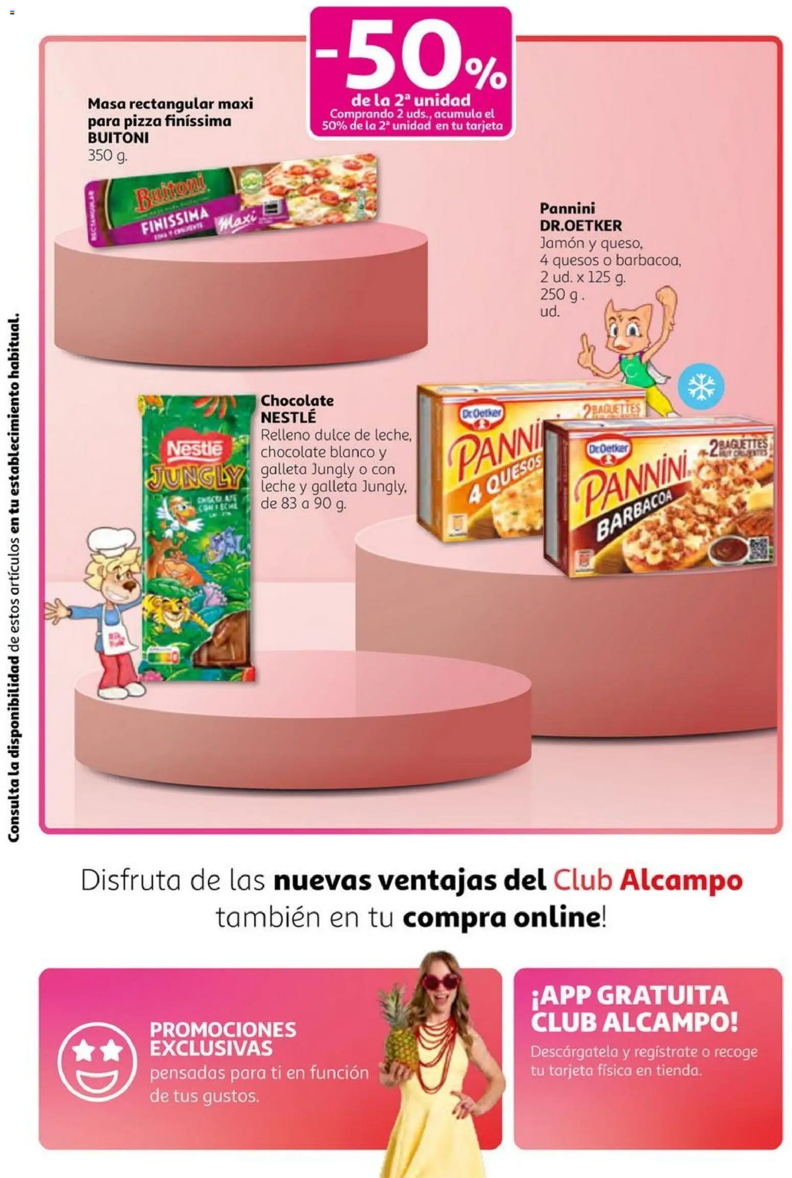 Alcampo -  Club Nacional  │ válido desde el 06.11.2025 | Página: 17 | Productos: Chocolate, Jamón, Pizza, Barbacoa