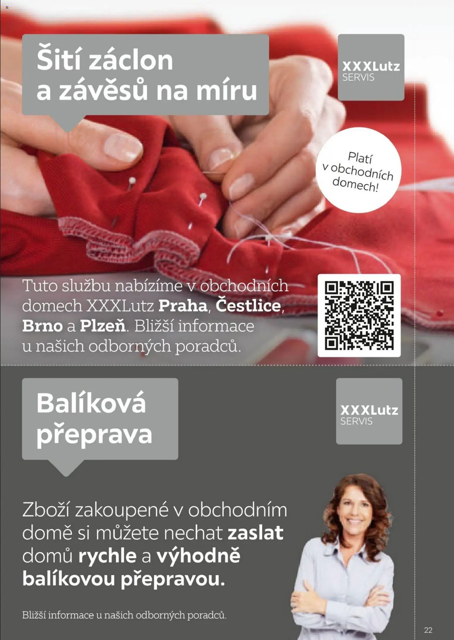 XXXLutz leták - Být věrným zákazníkem se vyplatí od 01.02.2026 | Strana: 22
