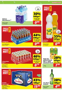 Nah und Frisch Flugblatt ab 15.10.2025 gültig | Seite: 7 | Produkte: Wasser, Planche de surf, Bier