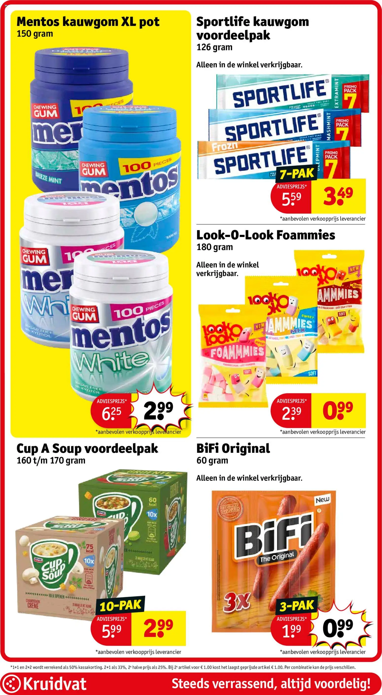 {H1} | Pagina: 97 | Producten: Gum, Kan, Kauwgom, Crème