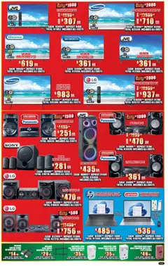 Lewis Stores specials catalogue – valid from 23.02.2026 | Page: 11 | Products: Sim, Speaker, Fridge, Home theatre system