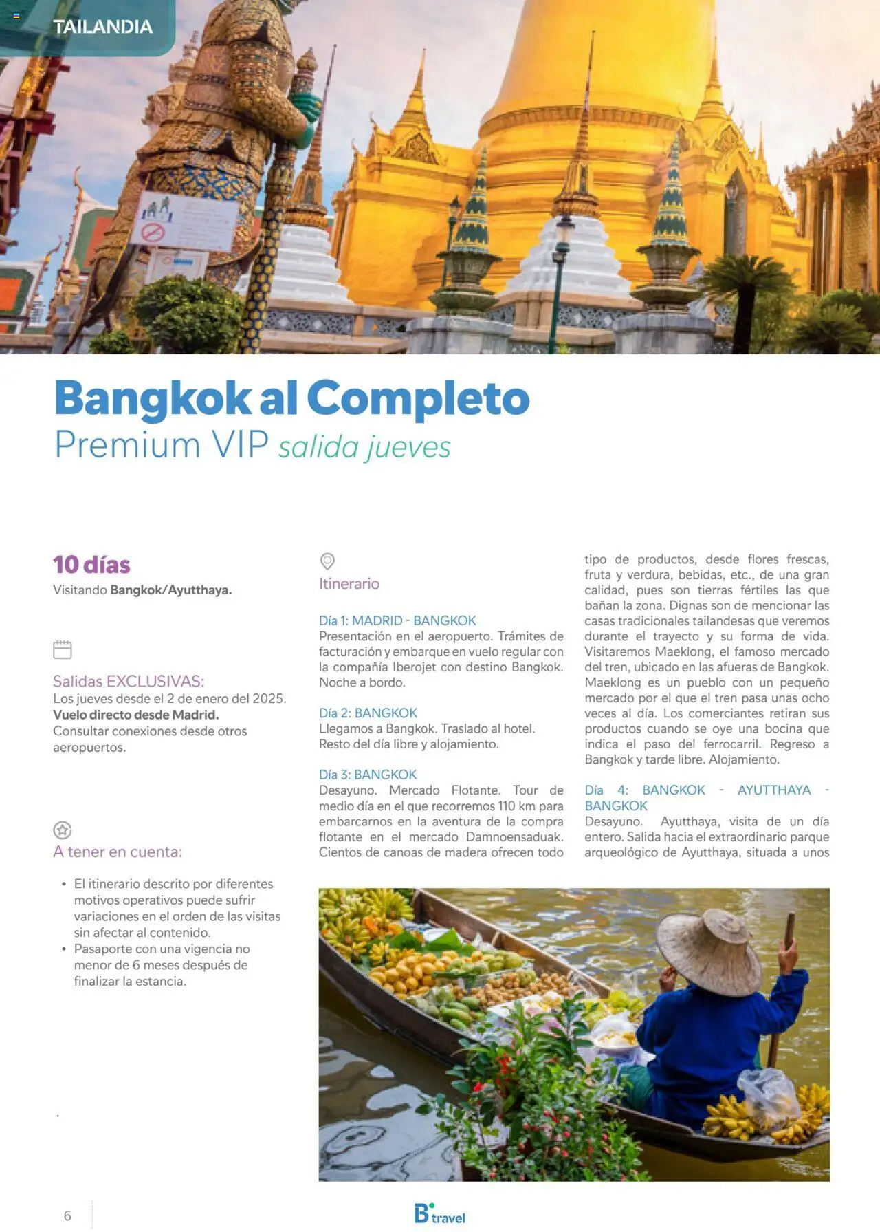 B the travel brand Asia 2025 │ válido desde el 15.11.2024 | Página: 6