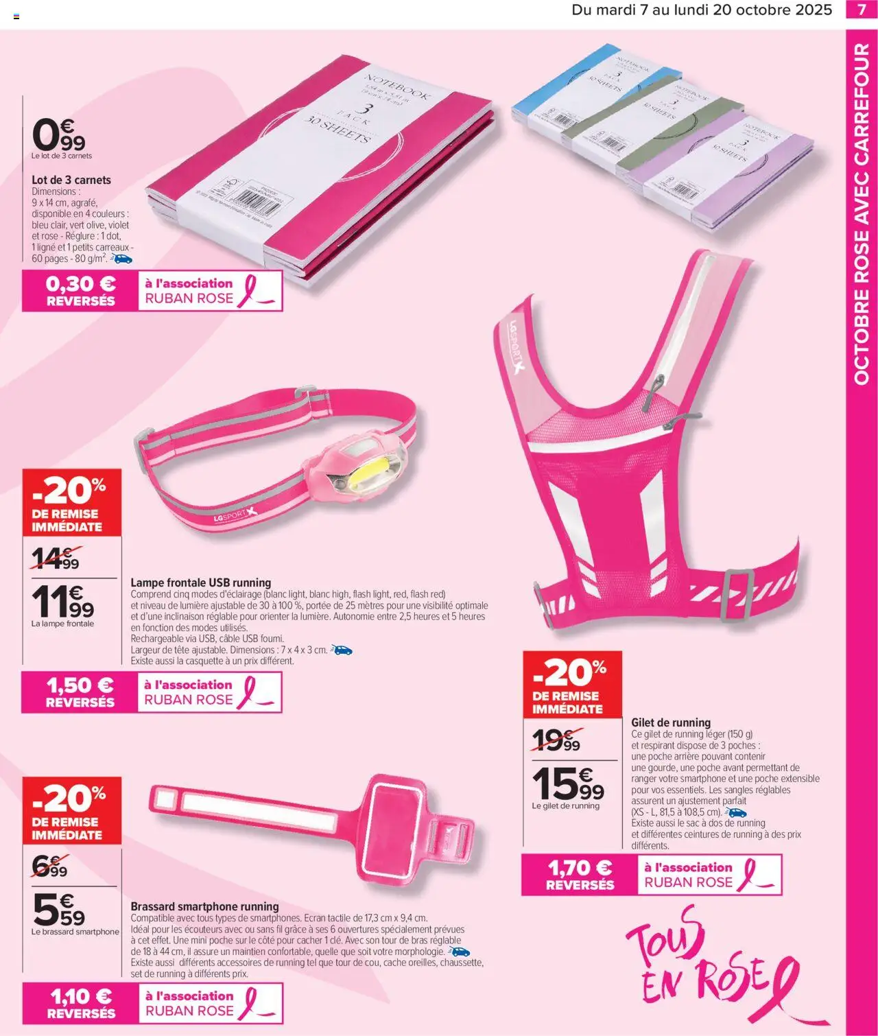 {H1} | Page: 9 | Produits: Smartphone, Sac, USB, Casquette