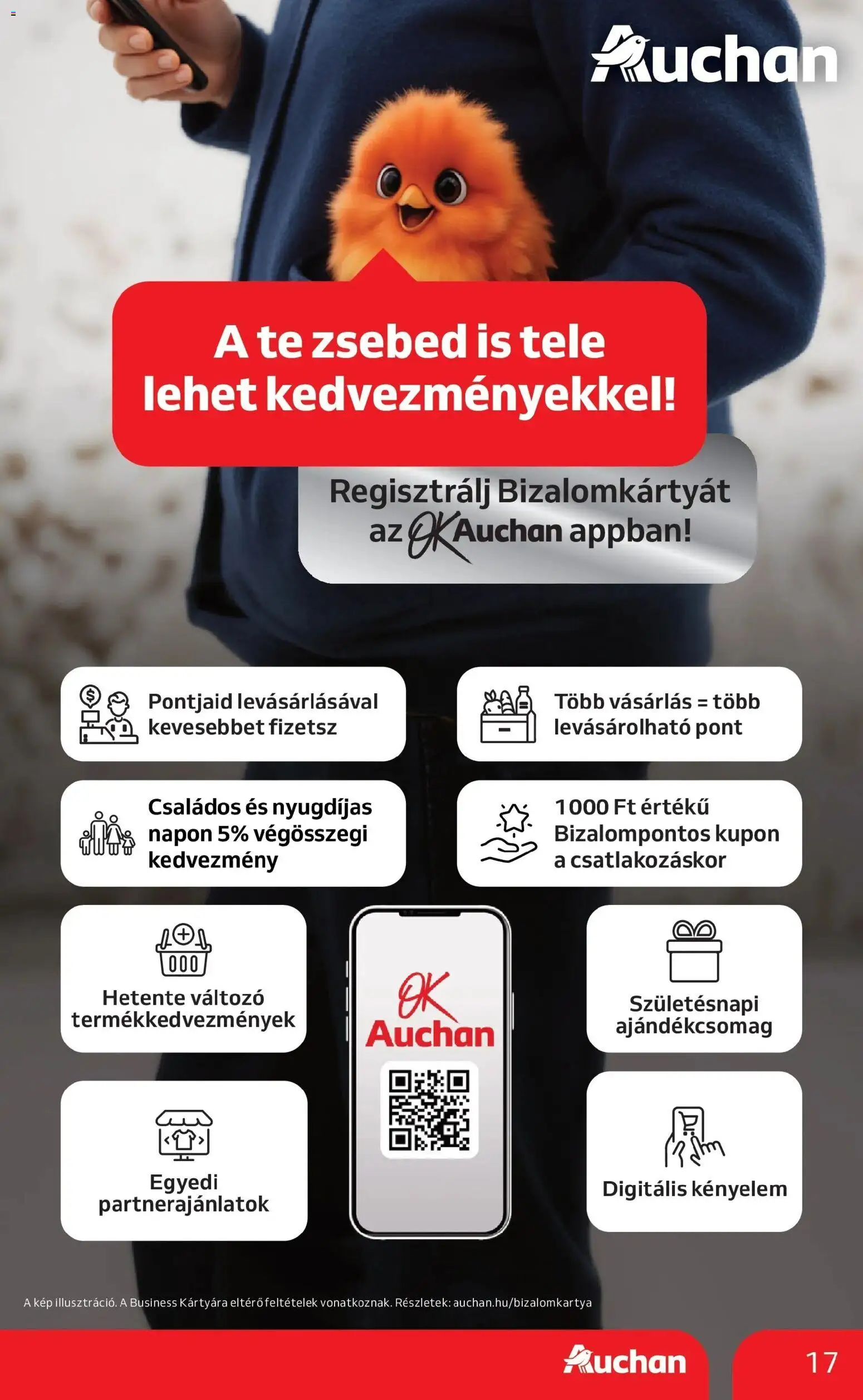 Auchan akciós ujság - amely érvényes a következő dátumtól: 15.01.2026 | Oldal: 17