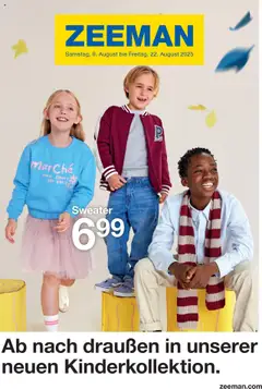 Zeeman Prospekt 	 gültig ab dem 09.08.2025