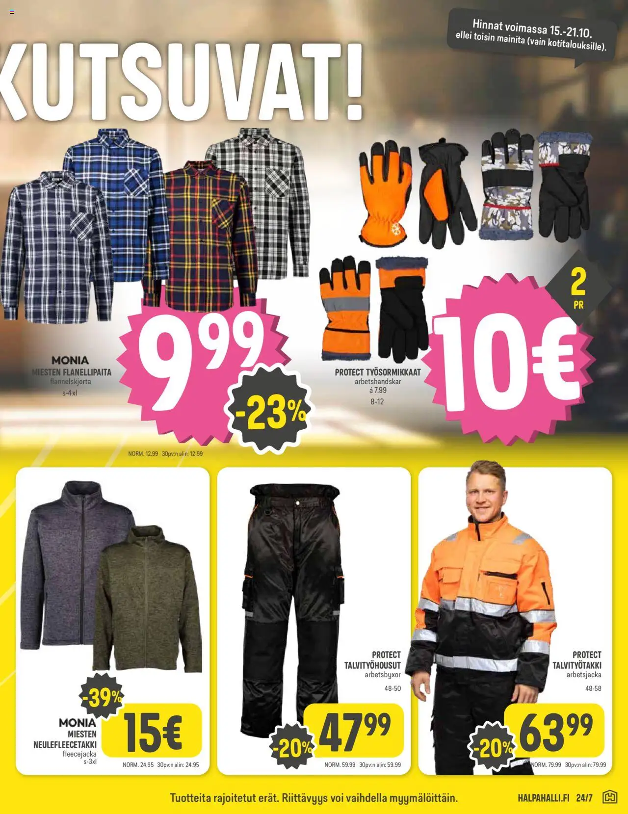 Halpa Halli tarjoukset – voimassa 15.10.2025 alkaen | Sivu: 17 | Tuotteet: Voi