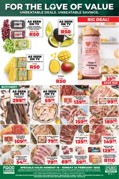 Food Lover's Market specials catalogue – valid from 16.02.2026
