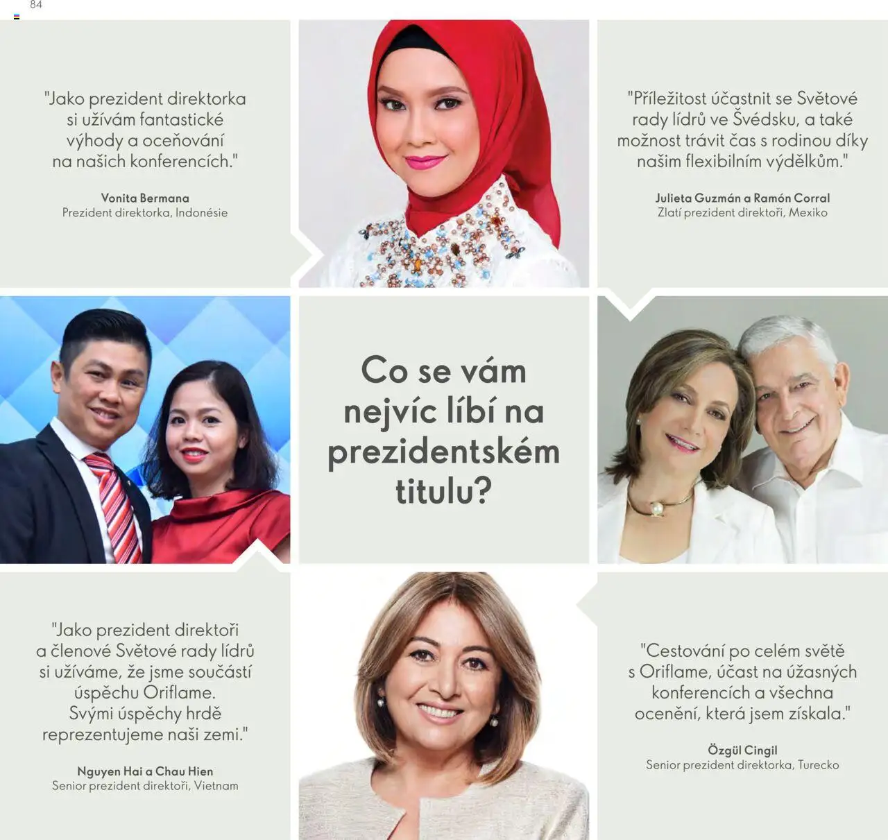 Oriflame katalog Plán odměn pro Brand Partnery od 10.04.2025 | Strana: 84