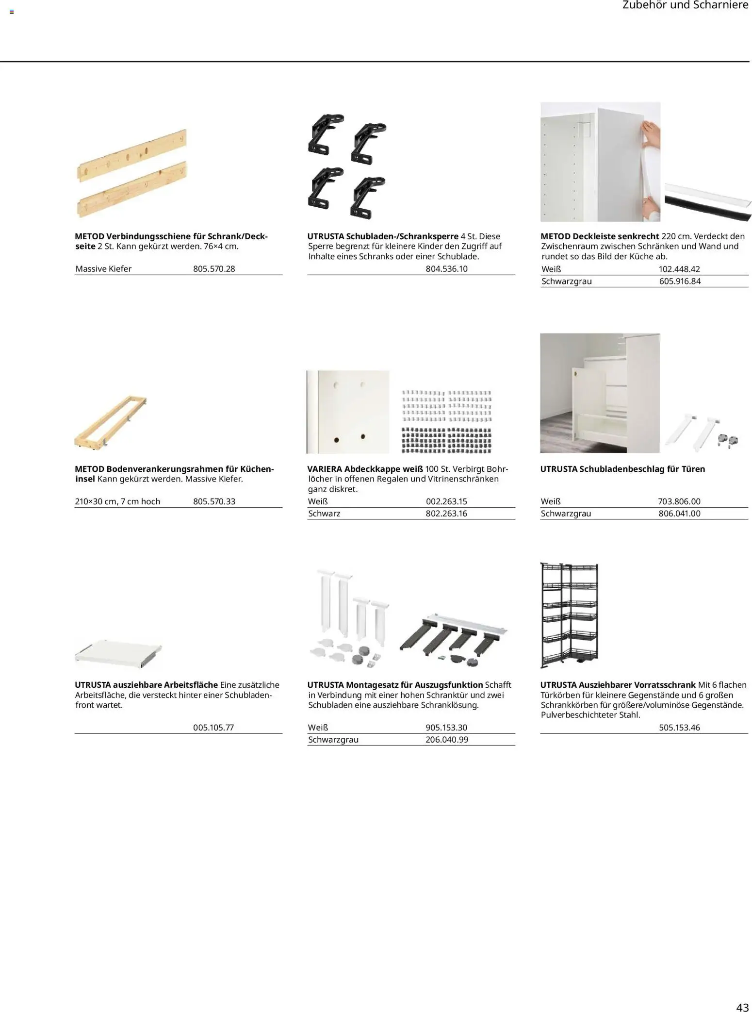 Ikea Prospekt 	 – gültig ab 01.04.2025 | Seite: 43 | Produkte: Küche, Kuchen
