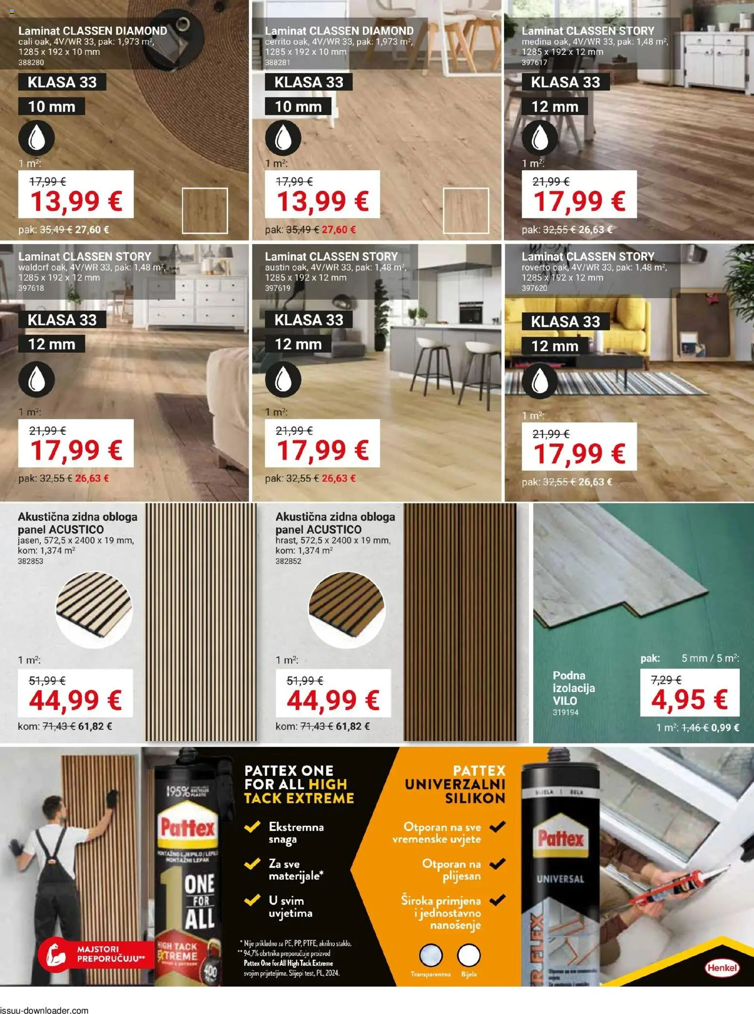 Pevex katalog | vrijedi od 08.01.2026 | Stranica: 26 | Proizvodi: Laminat