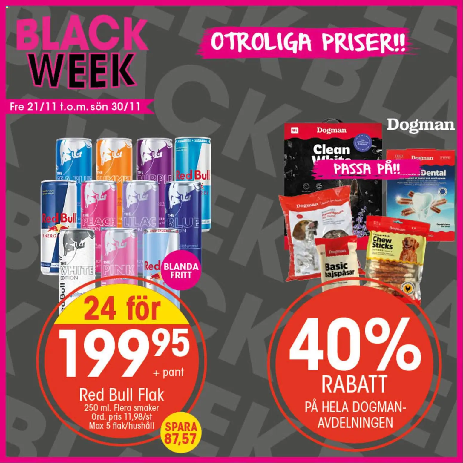 EKO reklamblad aktuell från 21.11.2025 | Sida: 5 | Produkter: Red bull