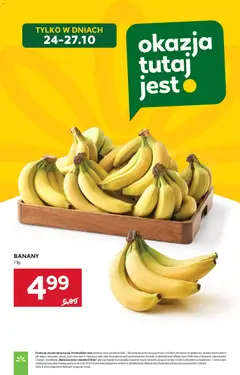 Pogląd oferty "Stokrotka Gazetka" - ważna od 23.10.2025 | Strona: 9 | Produkty: Stokrotka, Banany