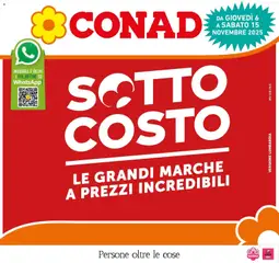 Anteprima del volantino Conad - Sottocosto valido a partire dal 06.11.2025