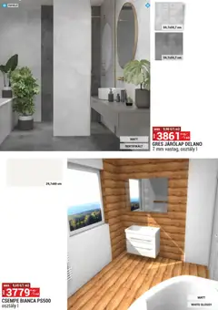 Merkury Market Akciós újság - amely érvényes a következő dátumtól: 02.01.2026 | Oldal: 18 | Termékek: Gres, Járólap, Csempe