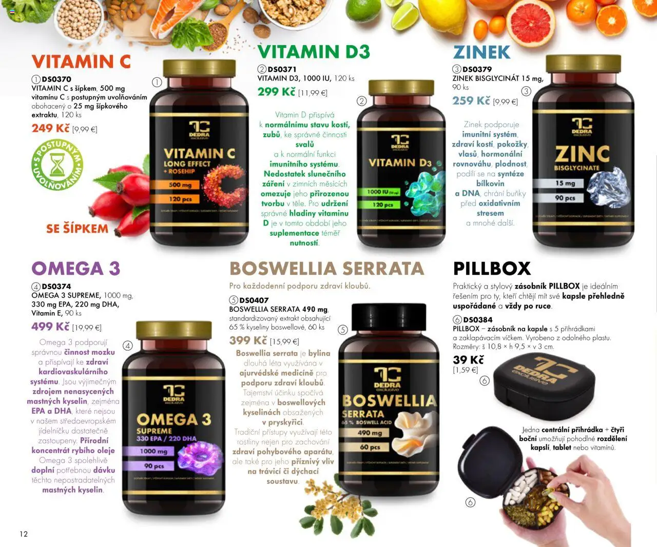 Dedra Katalog 7 2025 │ platný od 20.06.2025 | Strana: 12 | Produkty: Tablet