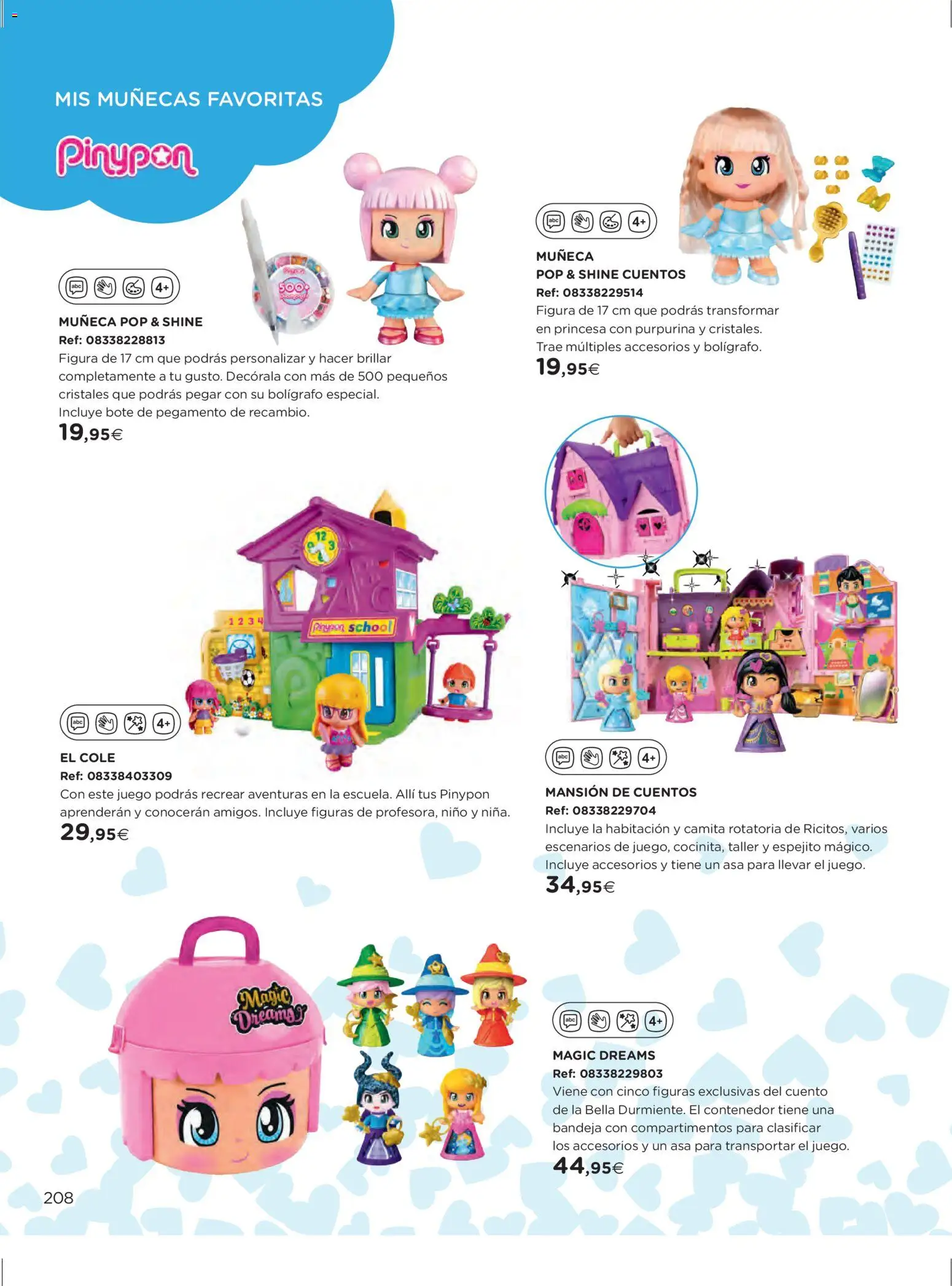 El Corte Inglés ofertas │ válido desde el 27.10.2025 | Página: 208 | Productos: Muñeca, Bandeja