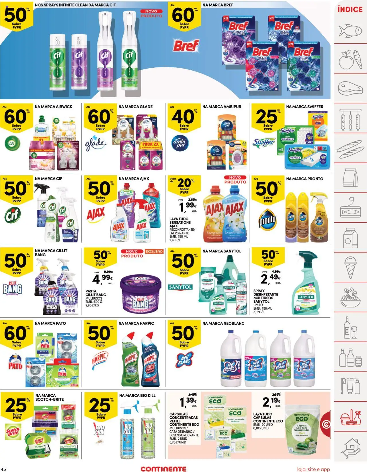 Continente folheto │ válido de 09.09.2025 | Página: 45 | Produtos: Casa de banho, Banho