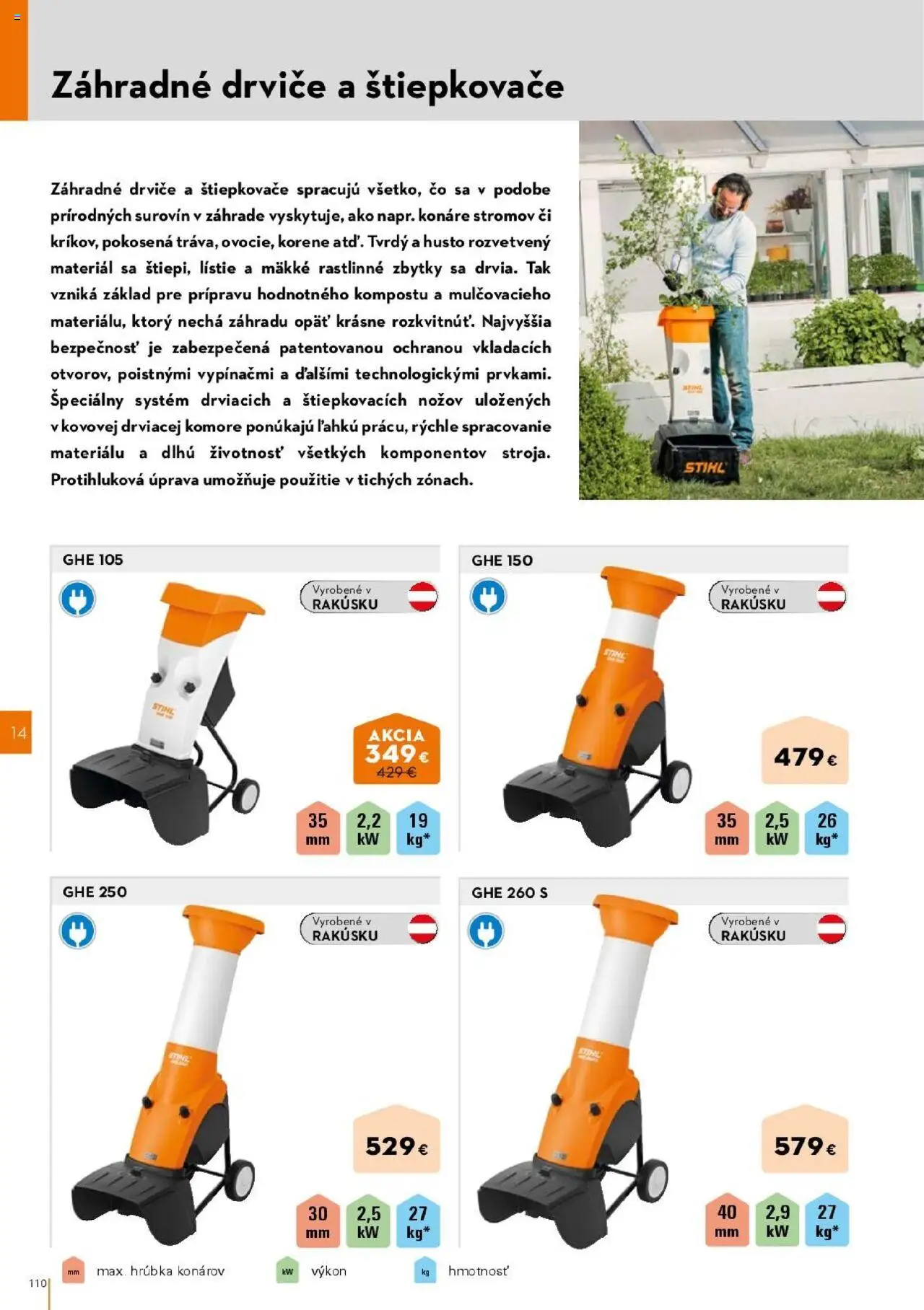 Nové STIHL akcie – leták je platný od 01.04.2025 | Strana: 110